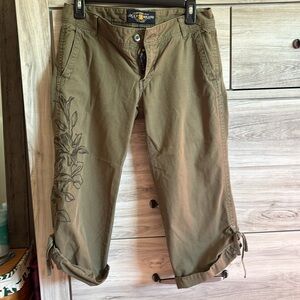 Lucky Brand RARE capris pants size 4 (27)